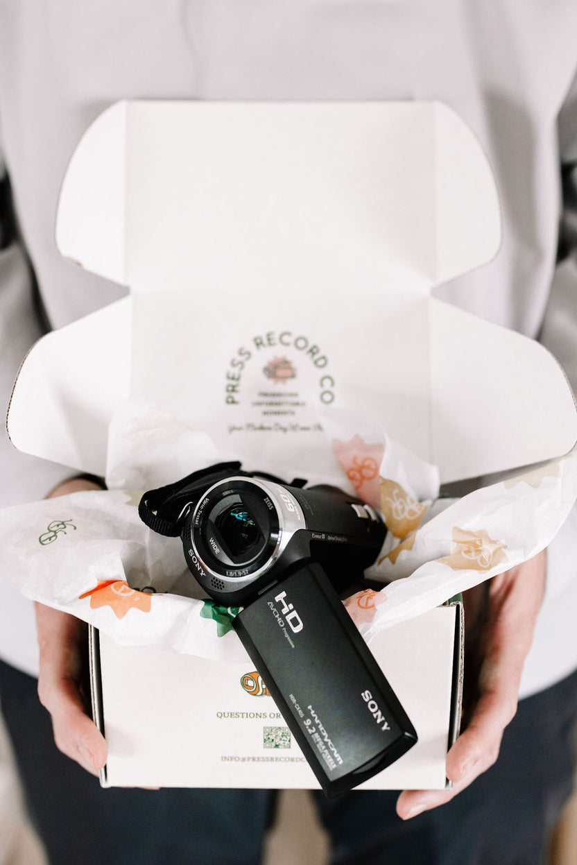 Press Record Co Wedding Camcorder Rental